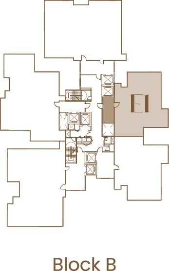 Type E1 related block view 2